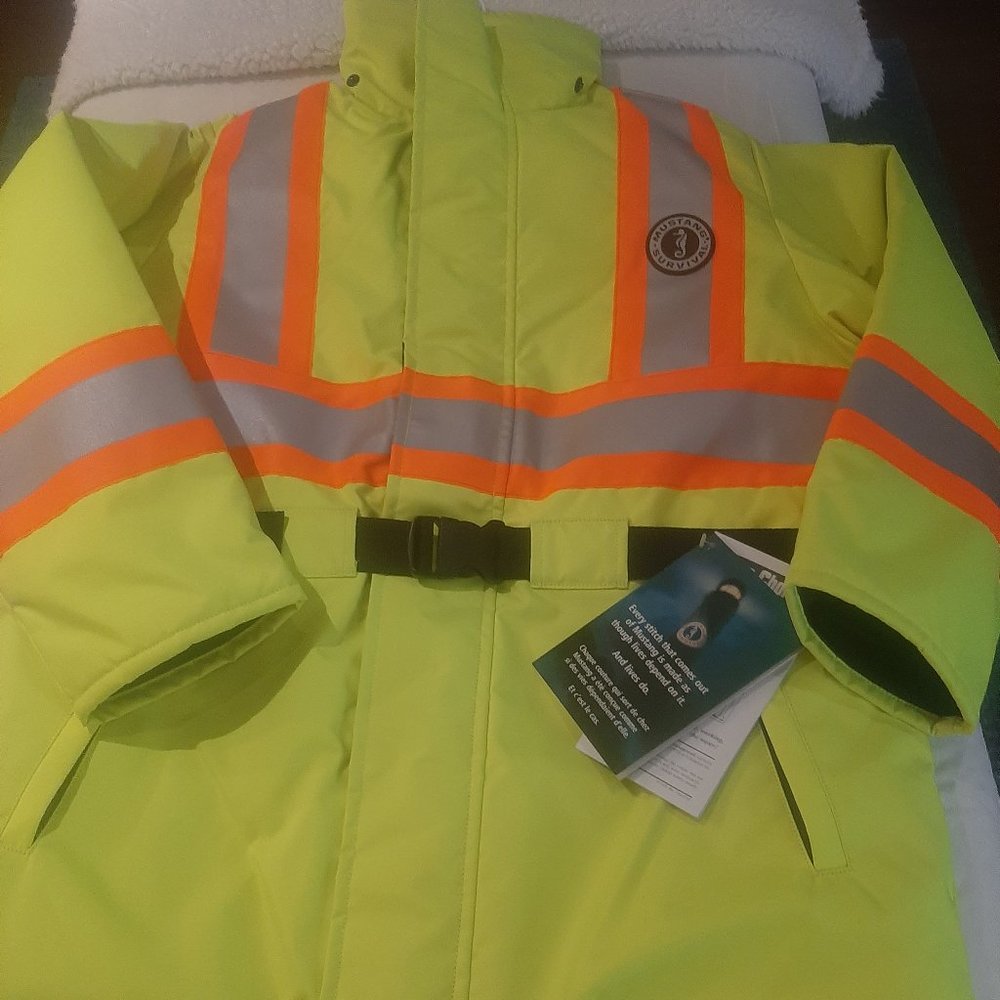 Mustang survival floater coat Brand New